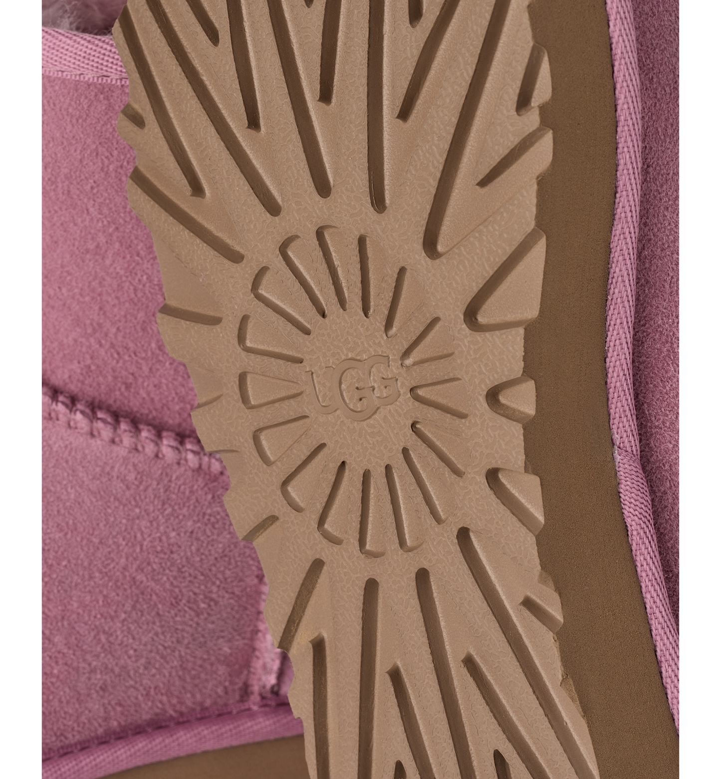 UGG® Women's Classic II Pull-On Mini Booties - Dusty Orchid