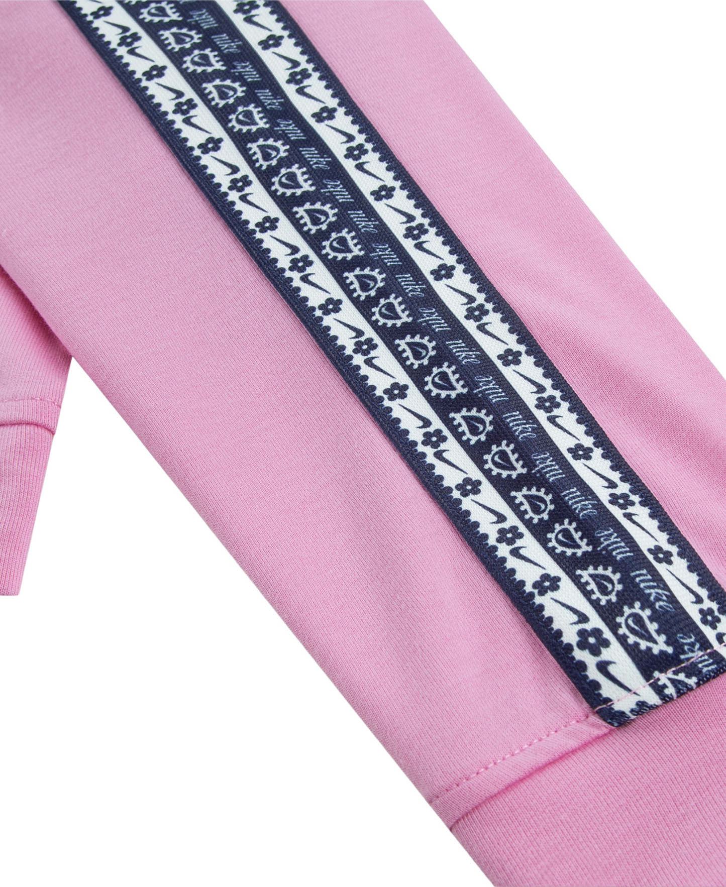 Nike Girls' 4-6X Retro Remix Jacket and Pants, 2-Piece Set - Pink Rise