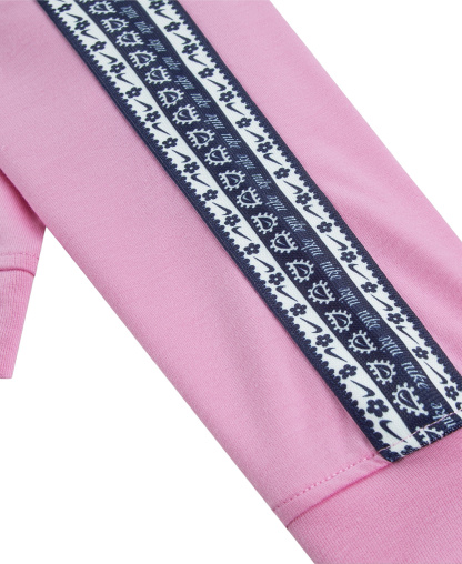 Nike Girls' 4-6X Retro Remix Jacket and Pants, 2-Piece Set - Pink Rise
