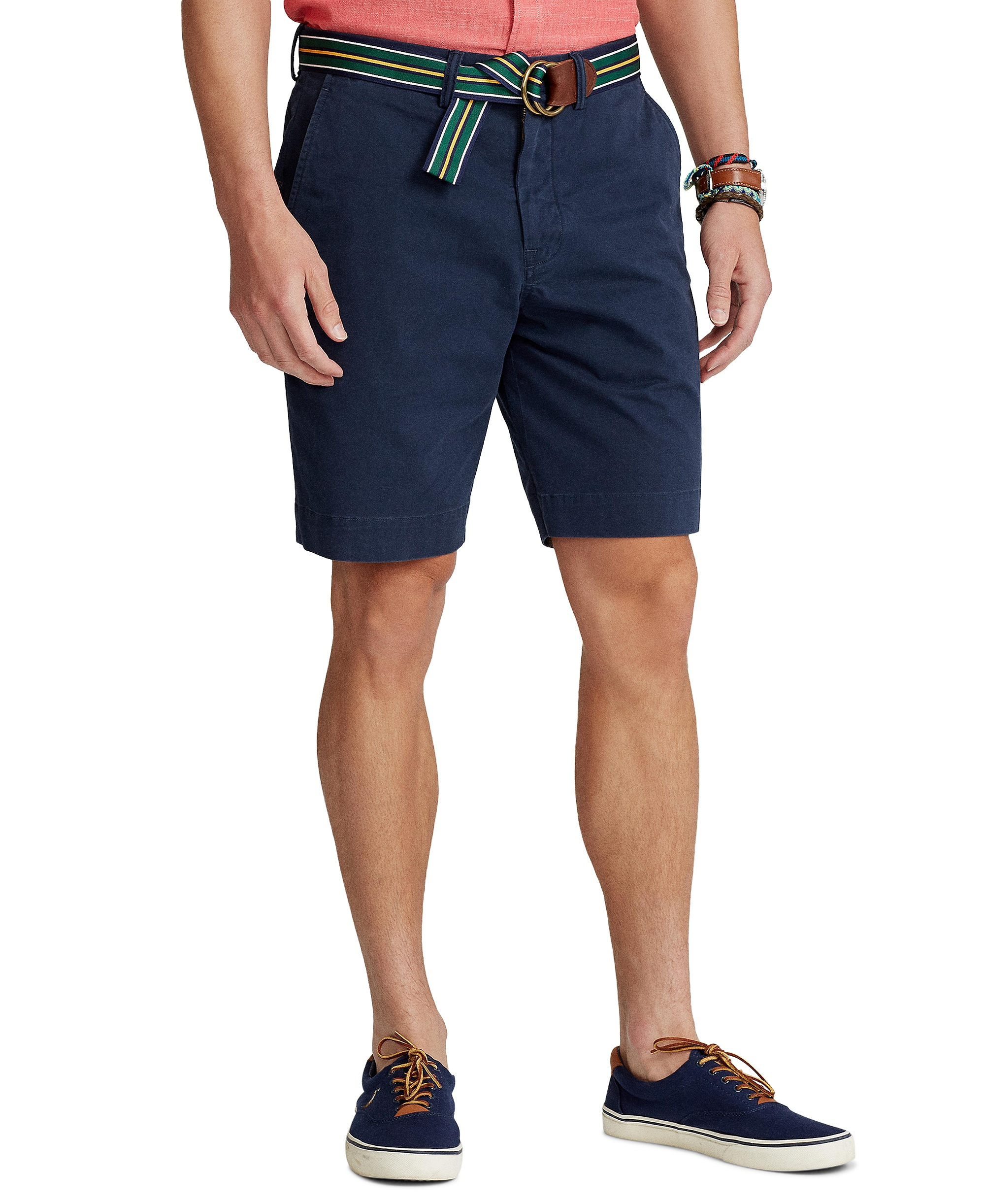 Polo Ralph Lauren Men's Stretch Classic-Fit Chino Shorts, 9" inseam - Nautical Ink