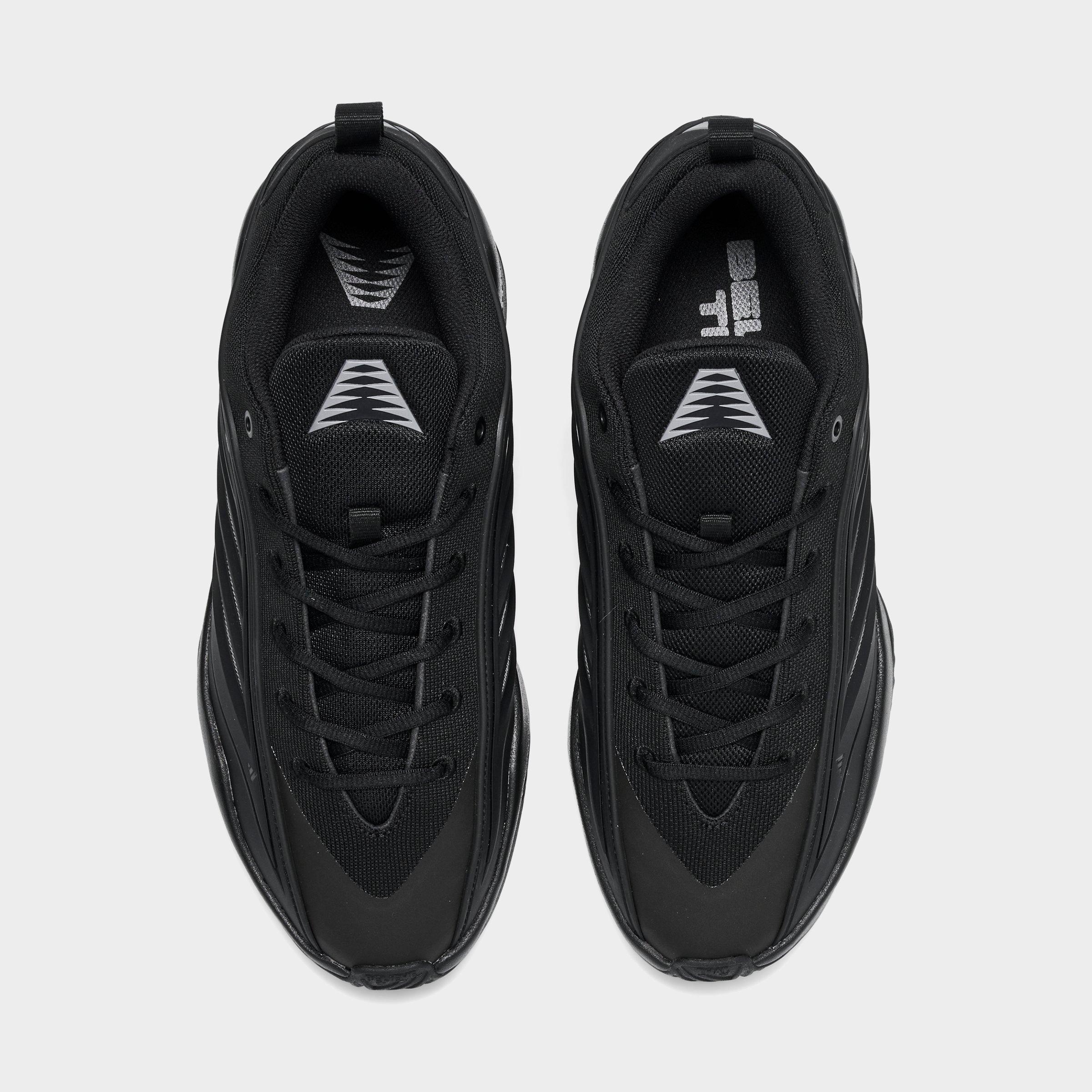 Men's adidas Believe That 1 Basketball Shoes - Black/Carbon/Iron Metallic - Top view