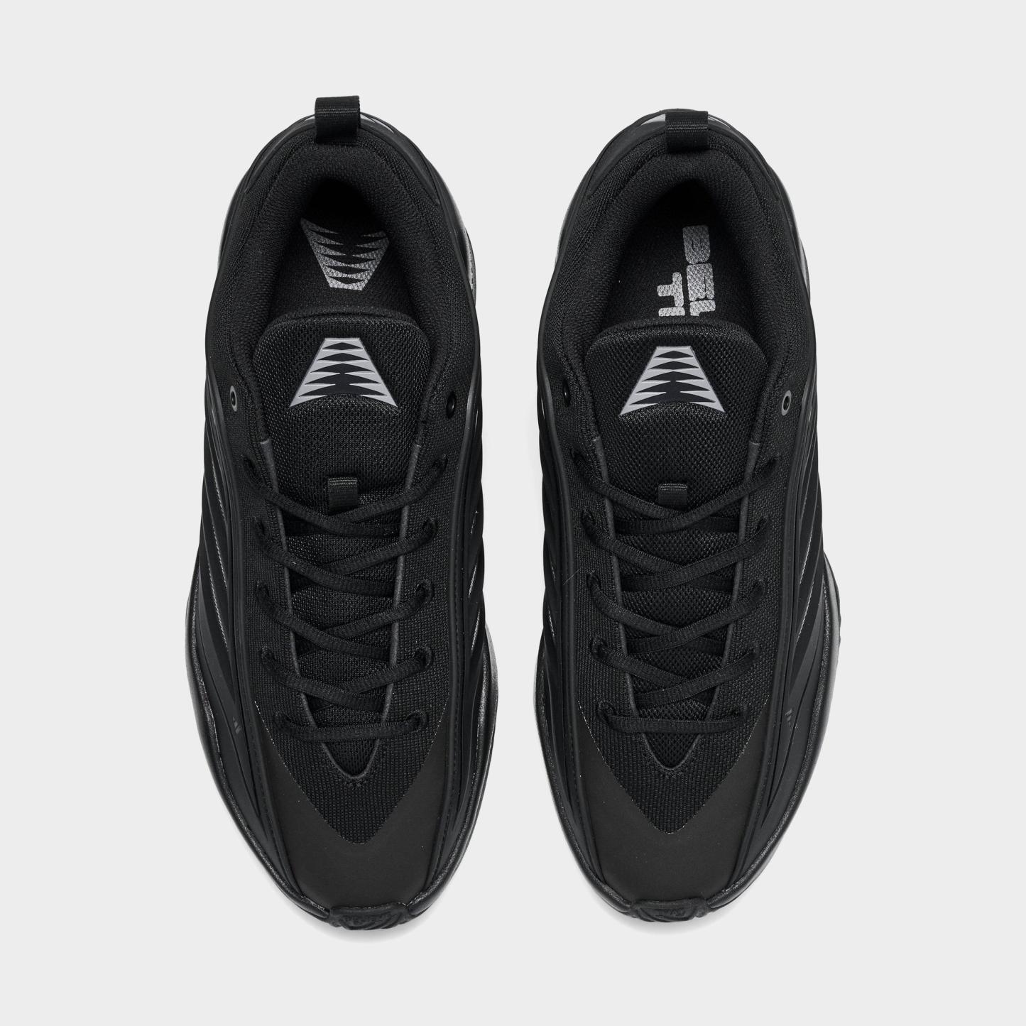 Men's adidas Believe That 1 Basketball Shoes - Black/Carbon/Iron Metallic - Top view