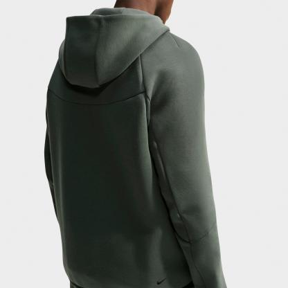 Men's Nithtke Tech Fleece Windrunner Full-Zip Hoodie - Part 1 - Camo Green/Black