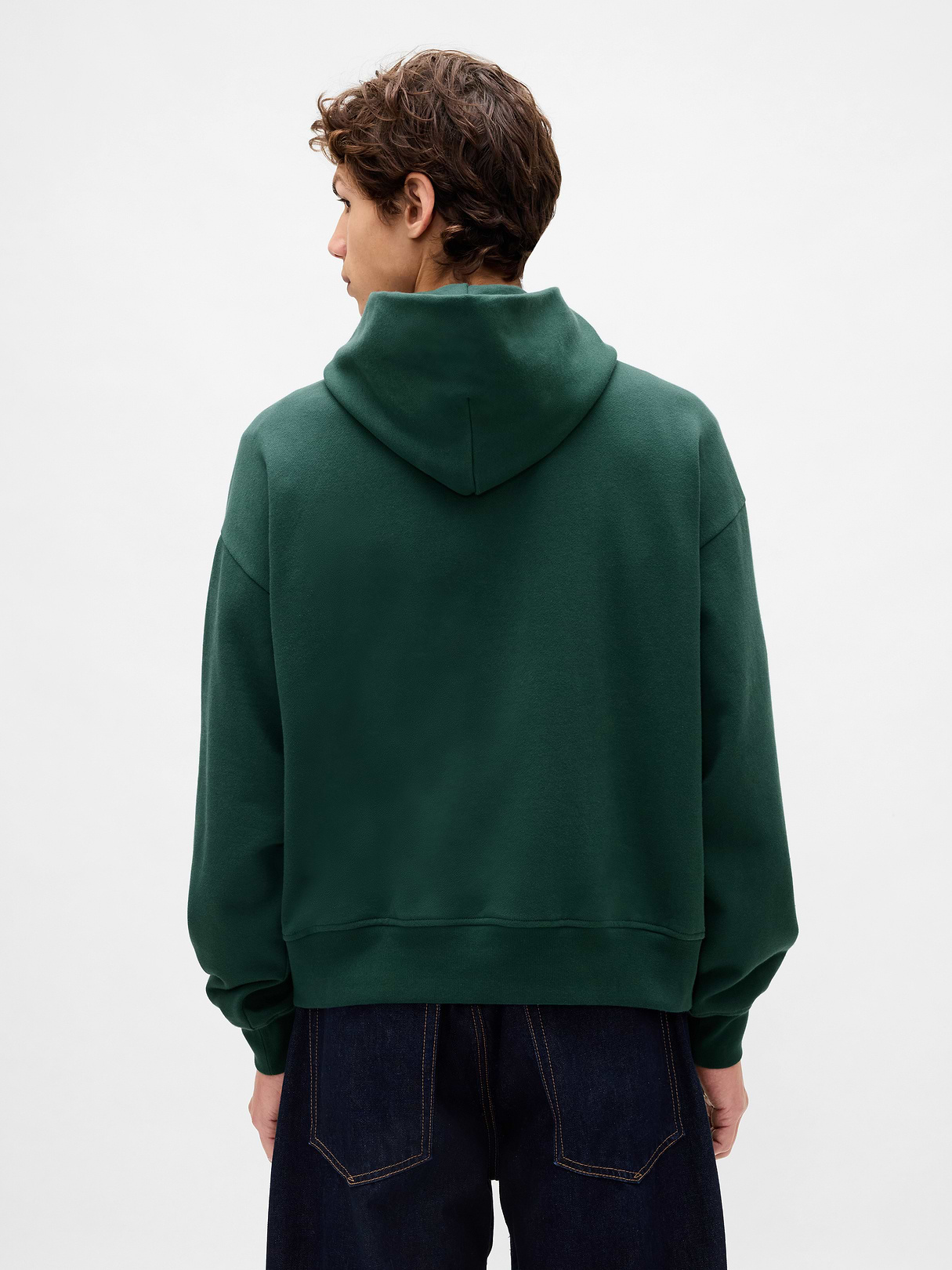 Adult Heavyweight Oversized Hoodie - deep hunter