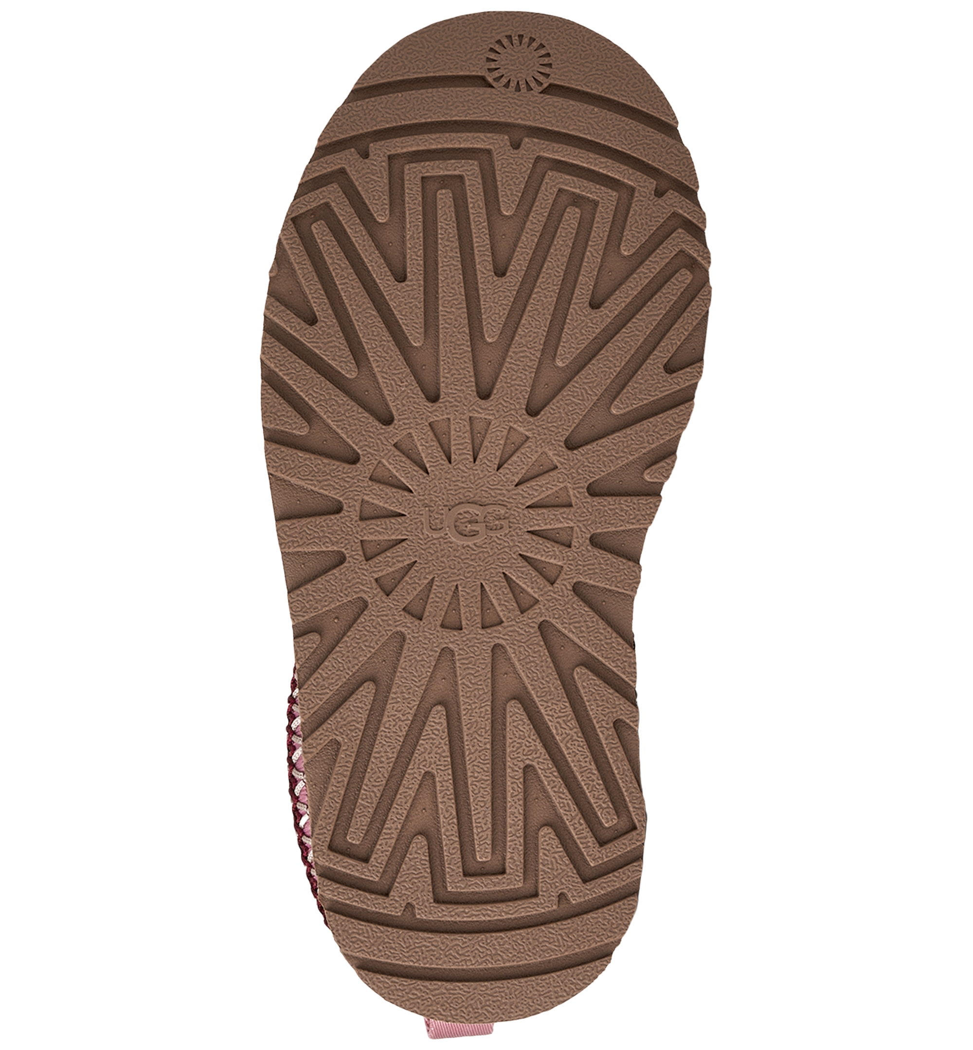 UGG® Kids Tazz Slip-On Clog Slippers - Dusty Orchid