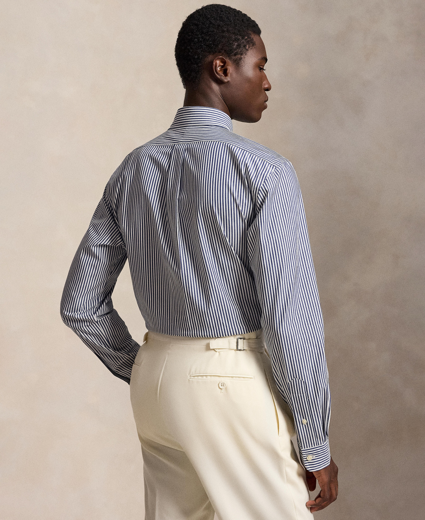 Polo Ralph Lauren Men's Stretch Poplin Shirt - Freshwater White