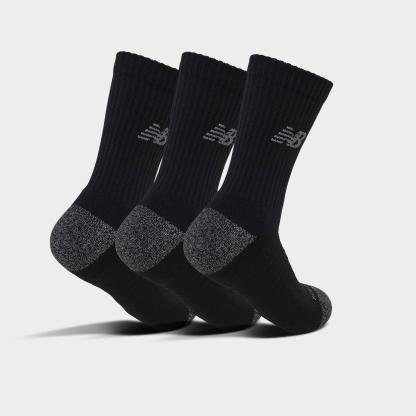 New Balance Active Crew Socks (3-Pack) - Core Black - view 2