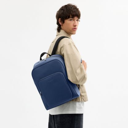 Aiden Backpack - Silver/Deep Blue - view 2