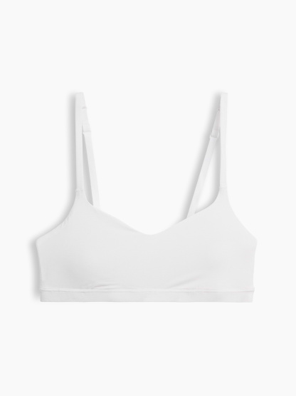 SoftMade Modal Bralette - Fresh white