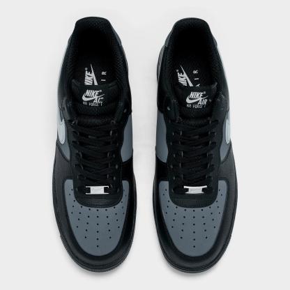 Men's Nike Air Force 1 '07 LV8 Casual Shoes - Black/Iron Grey/Light Smoke Grey (IR1475-010)