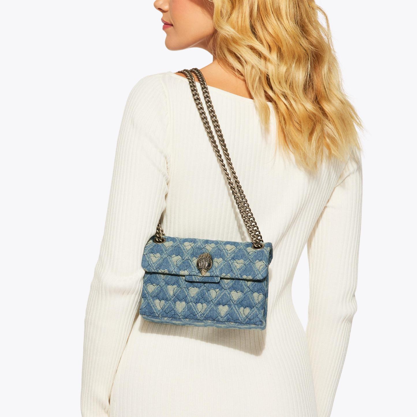 Kurt Geiger London Mini Kensington Soft Bag - Blue - view 2