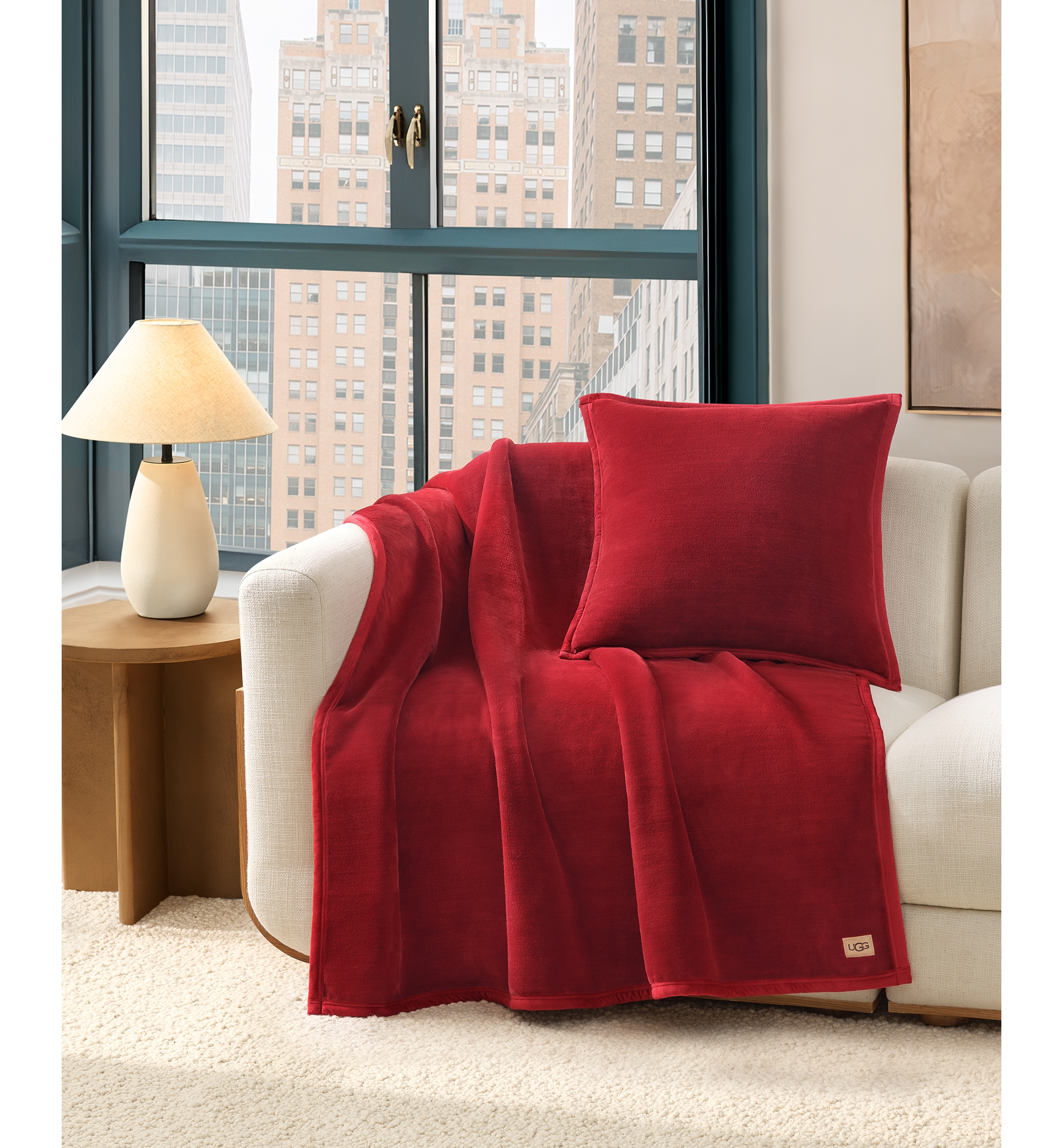 UGG® Coco Soft Throw, 50" x 70" - Coffee Berry