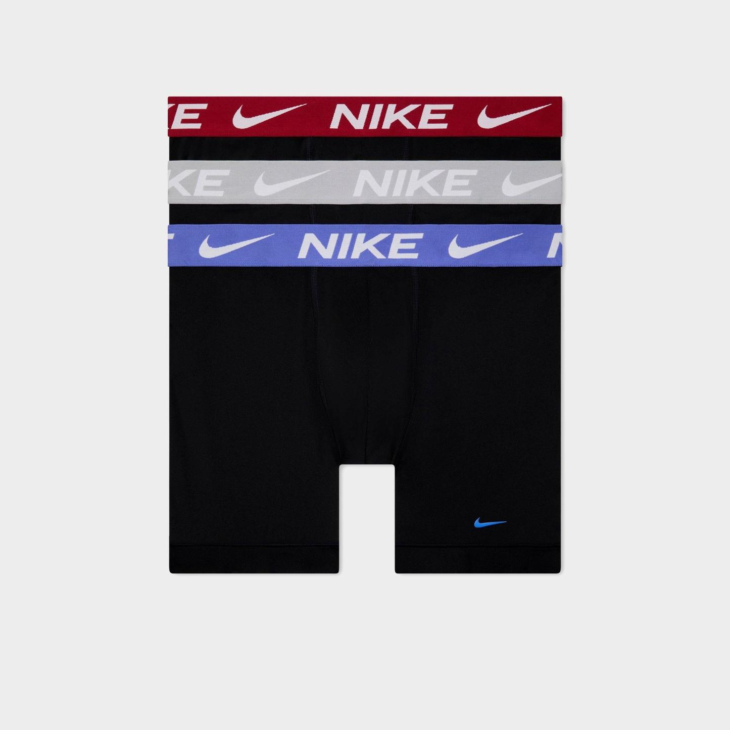 Men's Nithtke Dri-FIT Essential Micro Boxer Briefs (3-Pack) - Multicolor (KE1157-044)