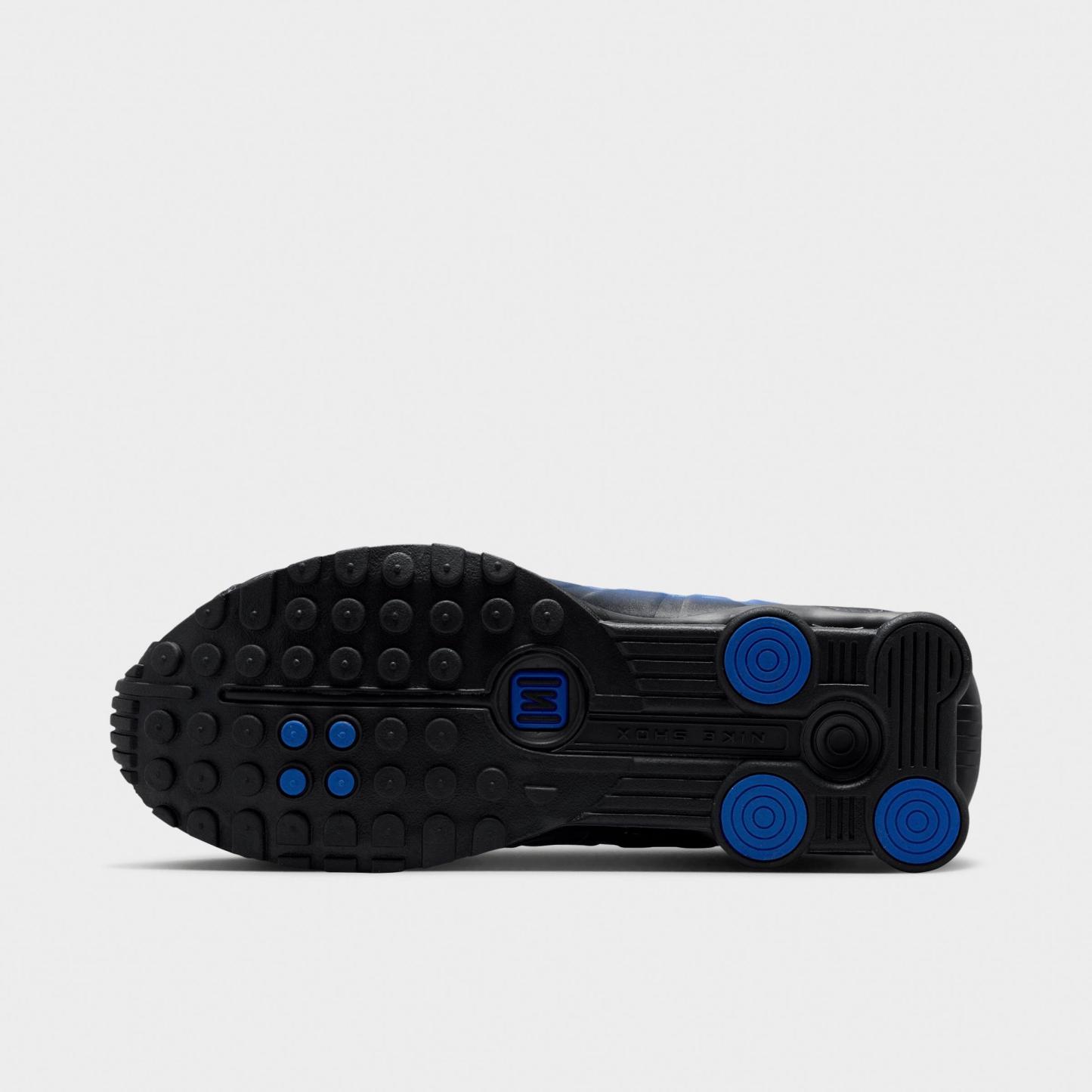 Men's Nithtke Shox R4 Casual Shoes - Racer Blue/Black/Black - Bottom view