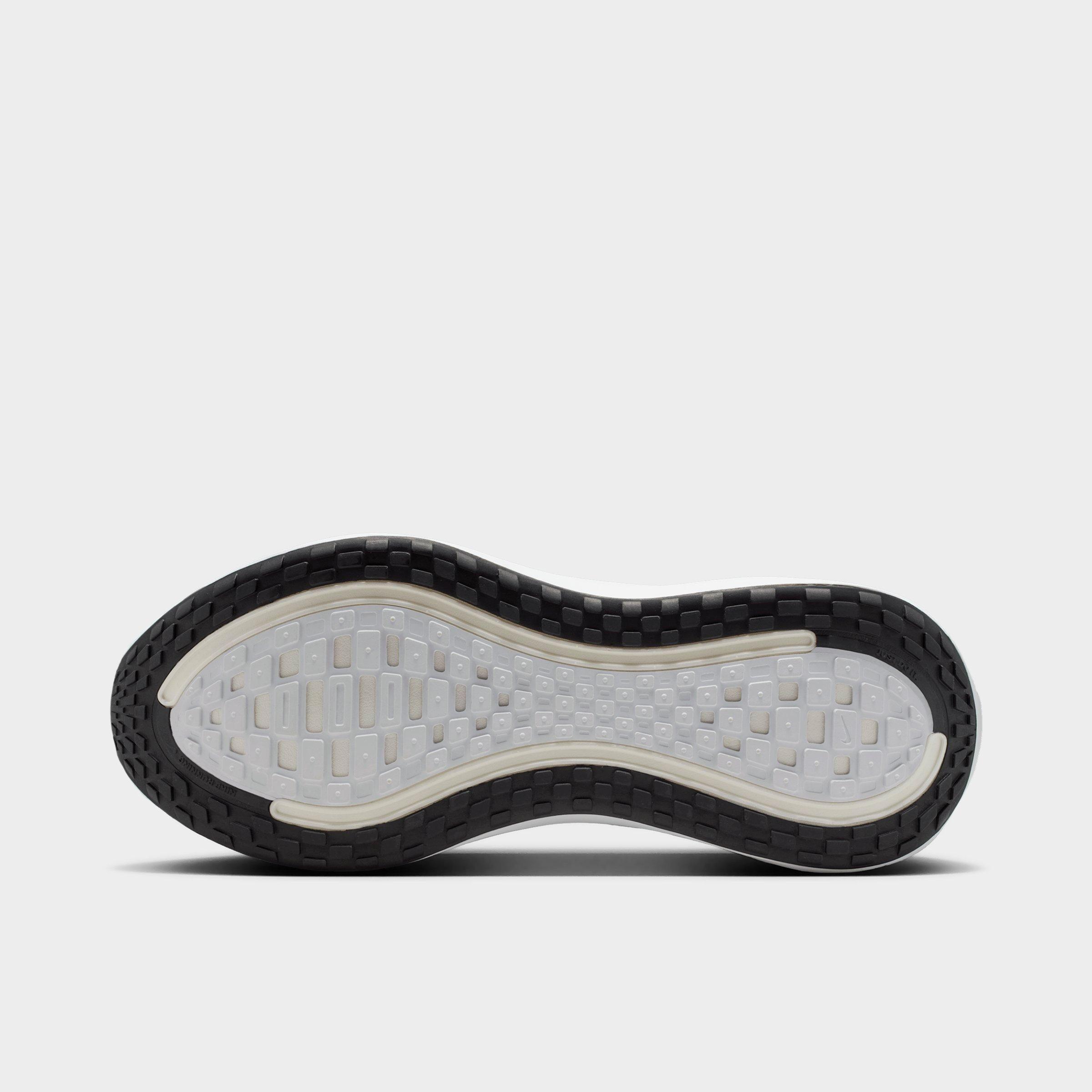 Men's Nithtke Vomero Plus Running Shoes - Part 1 - White/Dark Smoke Grey/Metallic Dark Grey/Black - Bottom view