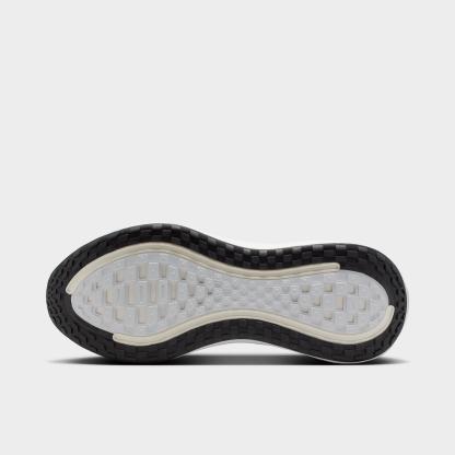 Men's Nithtke Vomero Plus Running Shoes - Part 1 - White/Dark Smoke Grey/Metallic Dark Grey/Black - Bottom view