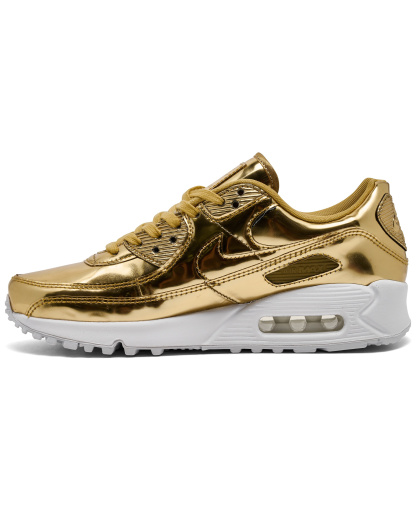 Nike Women's Air Max 90 SP Casual Sneakers from Finish Line - Metallic Gold