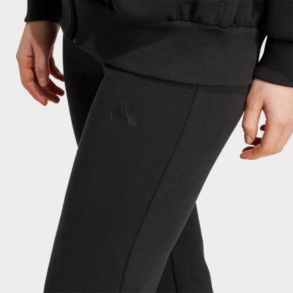 Women's adidas Sportswear Soft Lux Flared Pants - Black - view 4