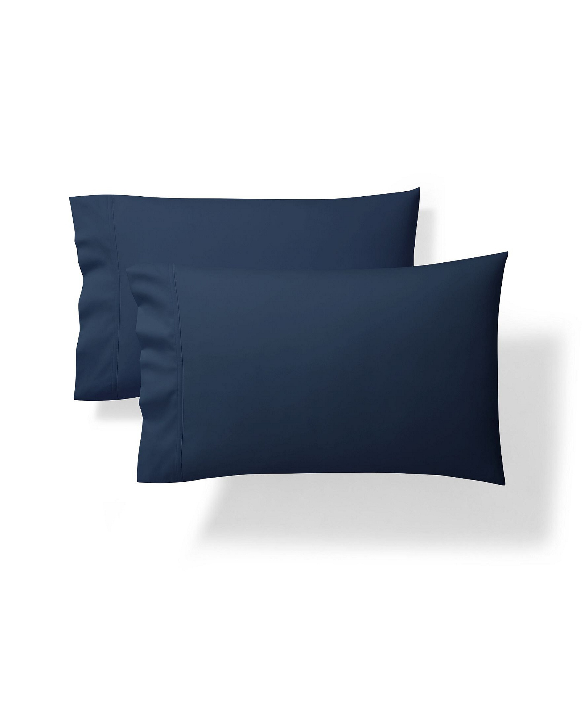 Lauren Ralph Lauren Spencer 475-Thread Count Cotton Sateen 4-Piece Sheet Set, Queen - Navy