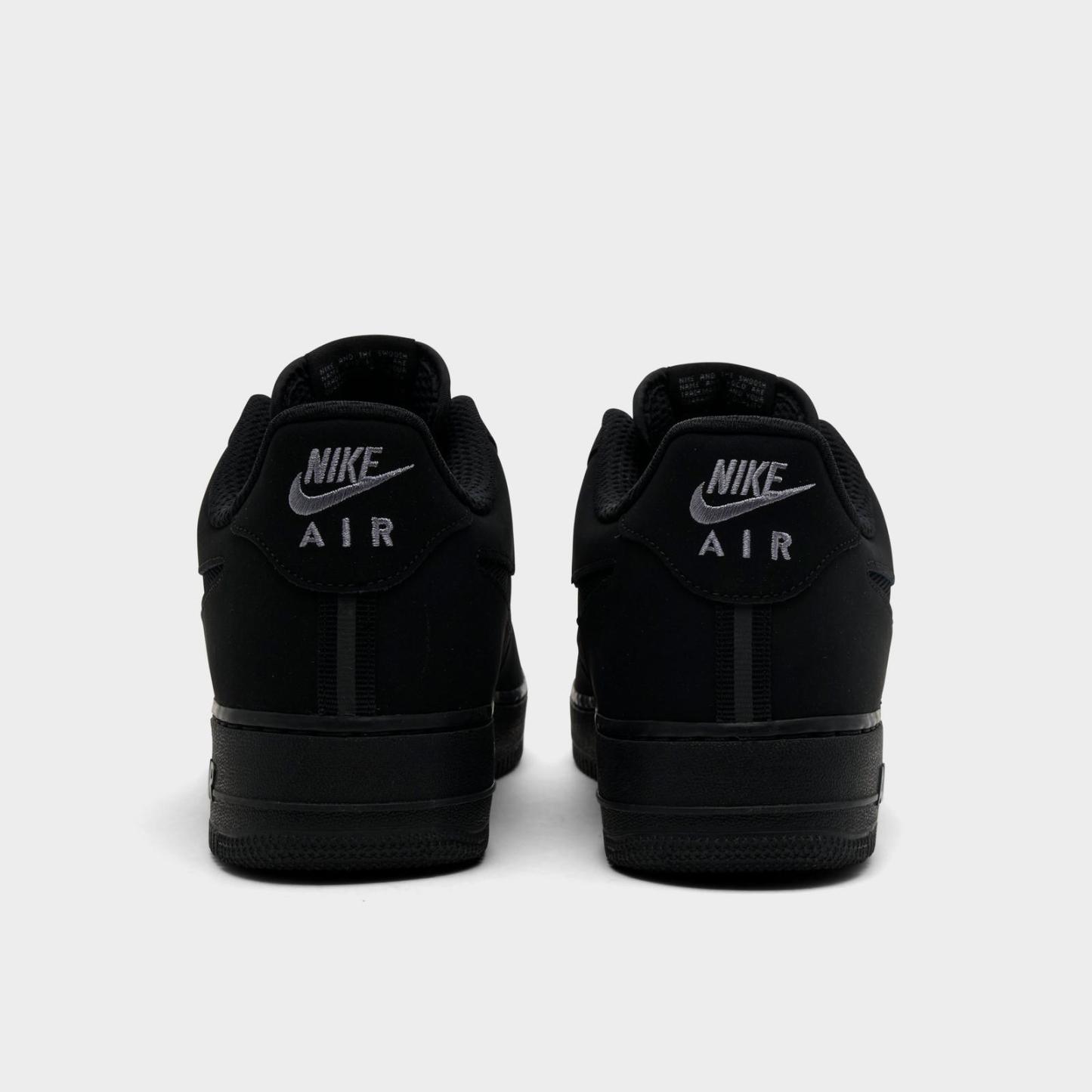 Men's Nike Air Force 1 '07 LV8 Casual Shoes - Black/Cool Grey/Cool Grey