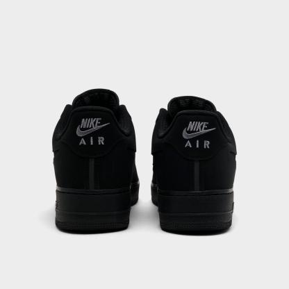 Men's Nike Air Force 1 '07 LV8 Casual Shoes - Black/Cool Grey/Cool Grey
