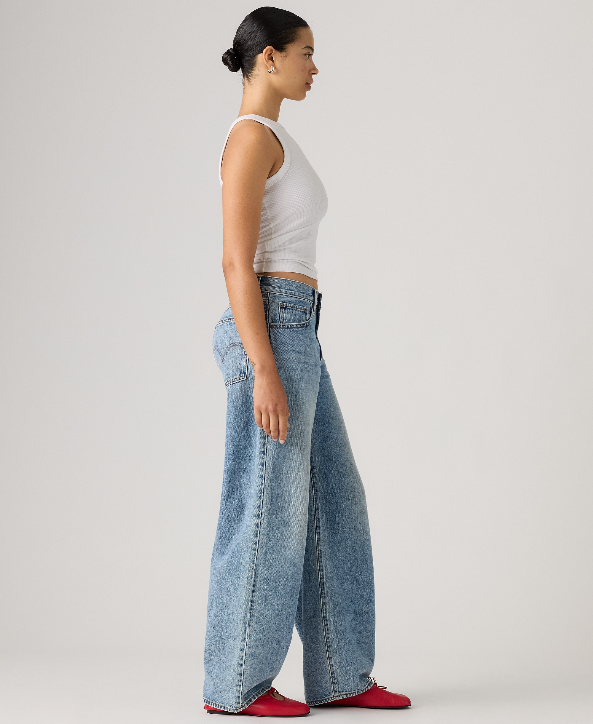 Levi's Women's Mid-Rise Middy Balloon Jeans - Twisted Vibe