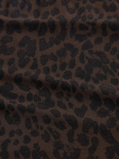 SoftMade Modal PJ Pants - Leopard brown