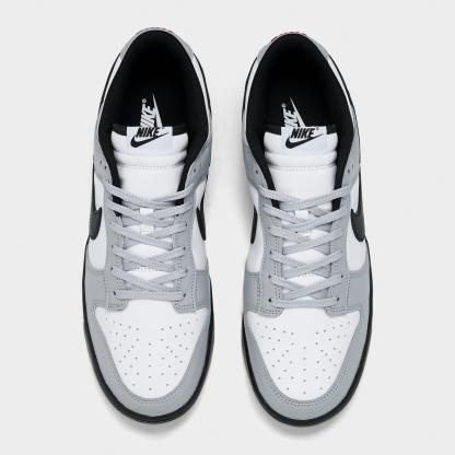 Men's Nithtke Dunk Low Retro Casual Shoes - Part 1 - White/Black/Wolf Grey/Gum Light Brown - Top view