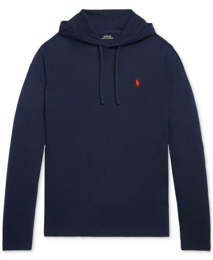 Polo Ralph Lauren Men's Hooded Jersey - Navy