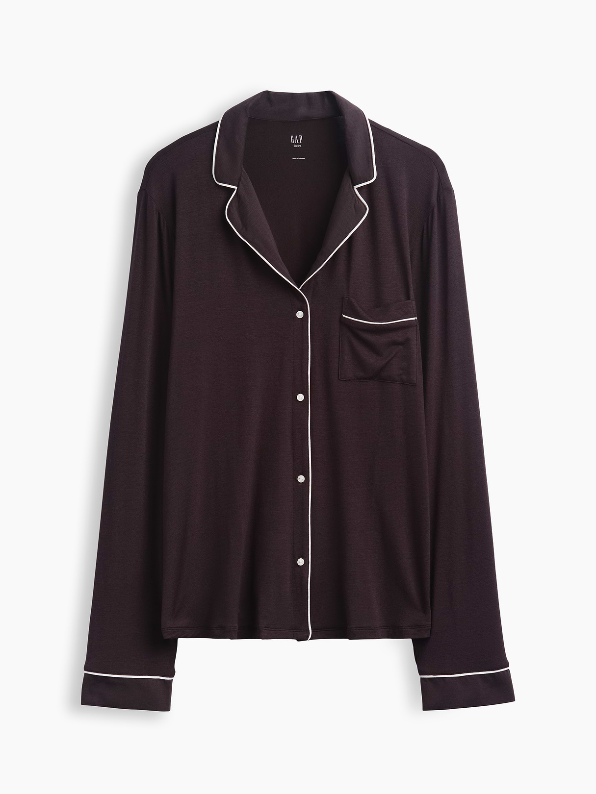 SoftMade Modal PJ Top - Terra brown
