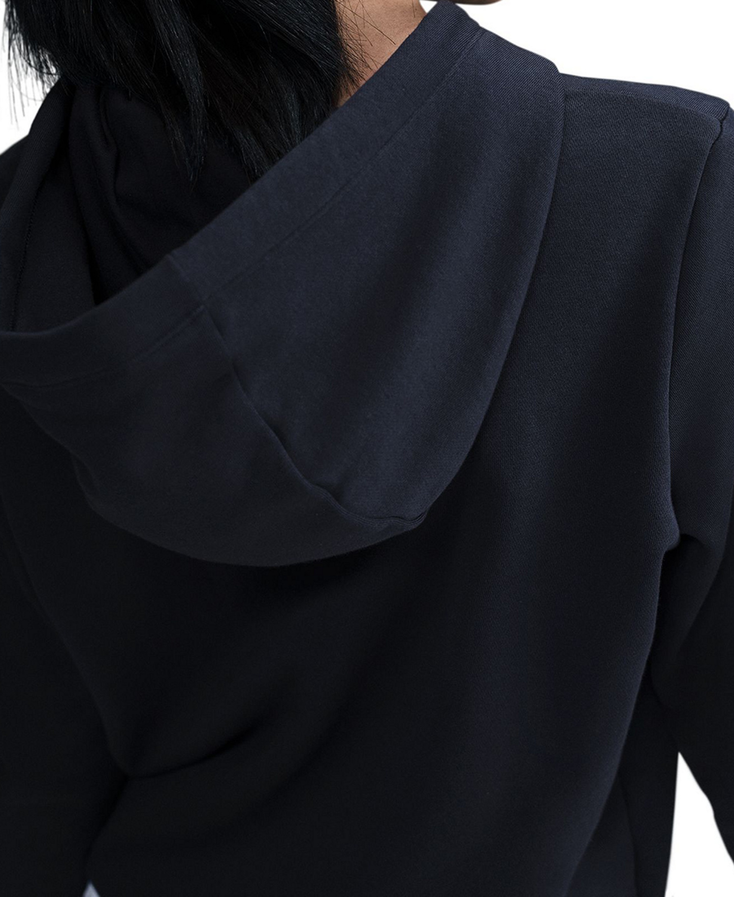 Nike Women's Sportswear Club Fleece Pullover Hoodie - Obsidian/white