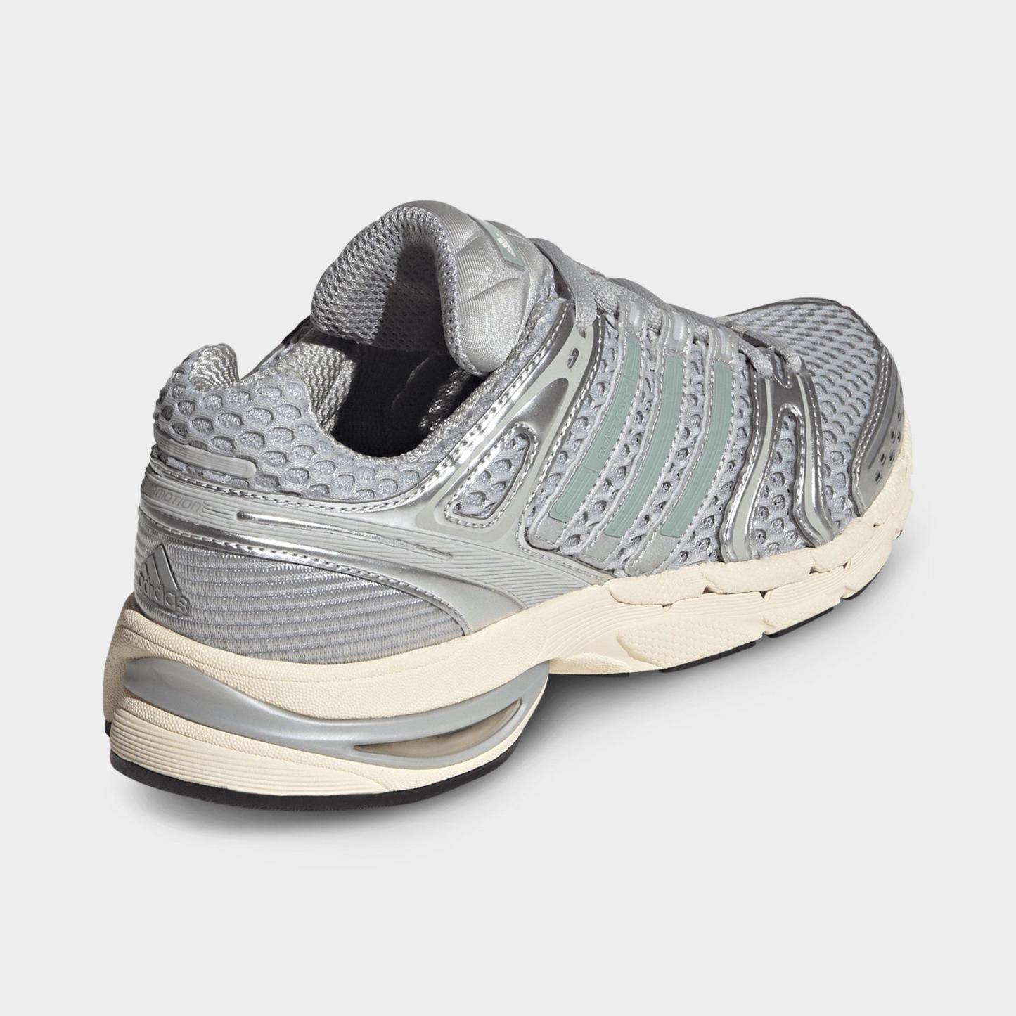 Women's adidas Adistar Control 5 Pony Print Casual Shoes - Part 1 - Grey Two/Cream White/Wonder Sage - Back view