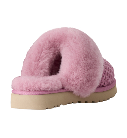UGG® Women's Cozy Faux-Shearling Round Toe Slippers - Dusty Orchid