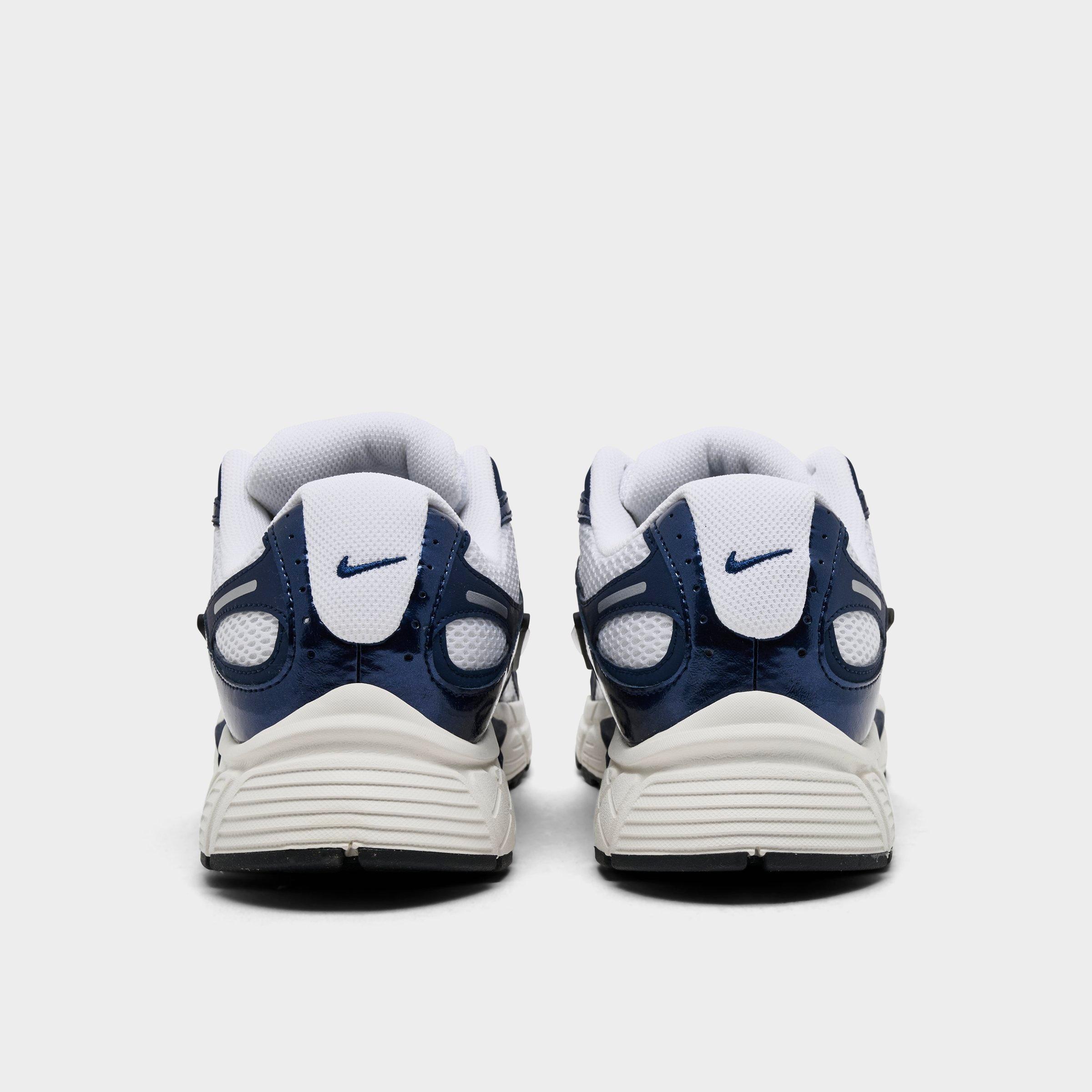 Men's Nithtke V5 RNR Casual Shoes - Part 2 - White/Midnight Navy/Metallic Silver/White - Back view