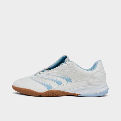 Men's adidas Predator Sala Casual Shoes - Off White/Crystal Sky/Gum - view 1