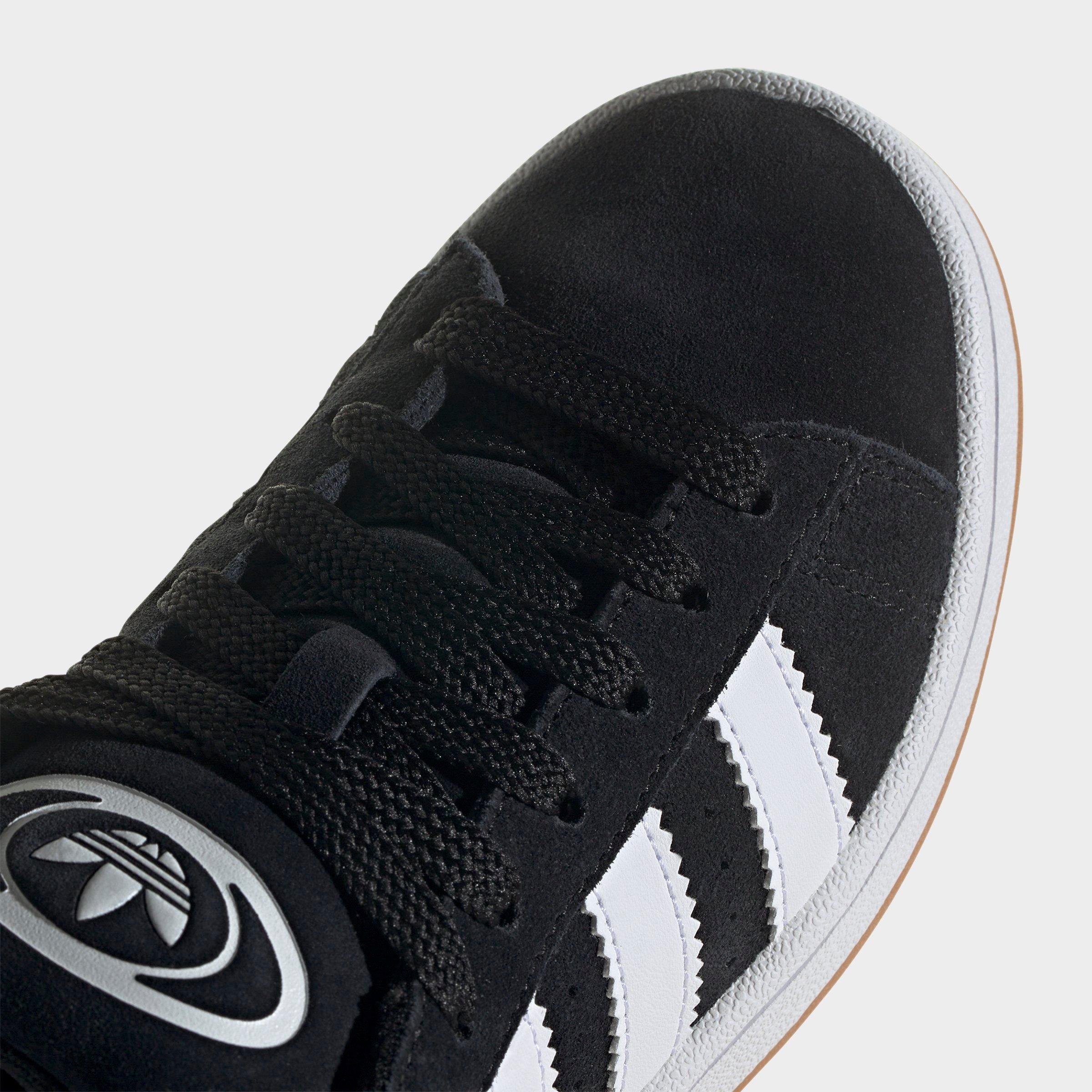 Big Kids' adidas Originals Campus 00s Casual Shoes - Black/White/White - Detail shot