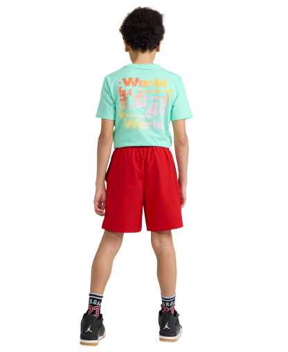 Jordan Boys' 8-20 Jumpman Woven Play Shorts - Gym Red