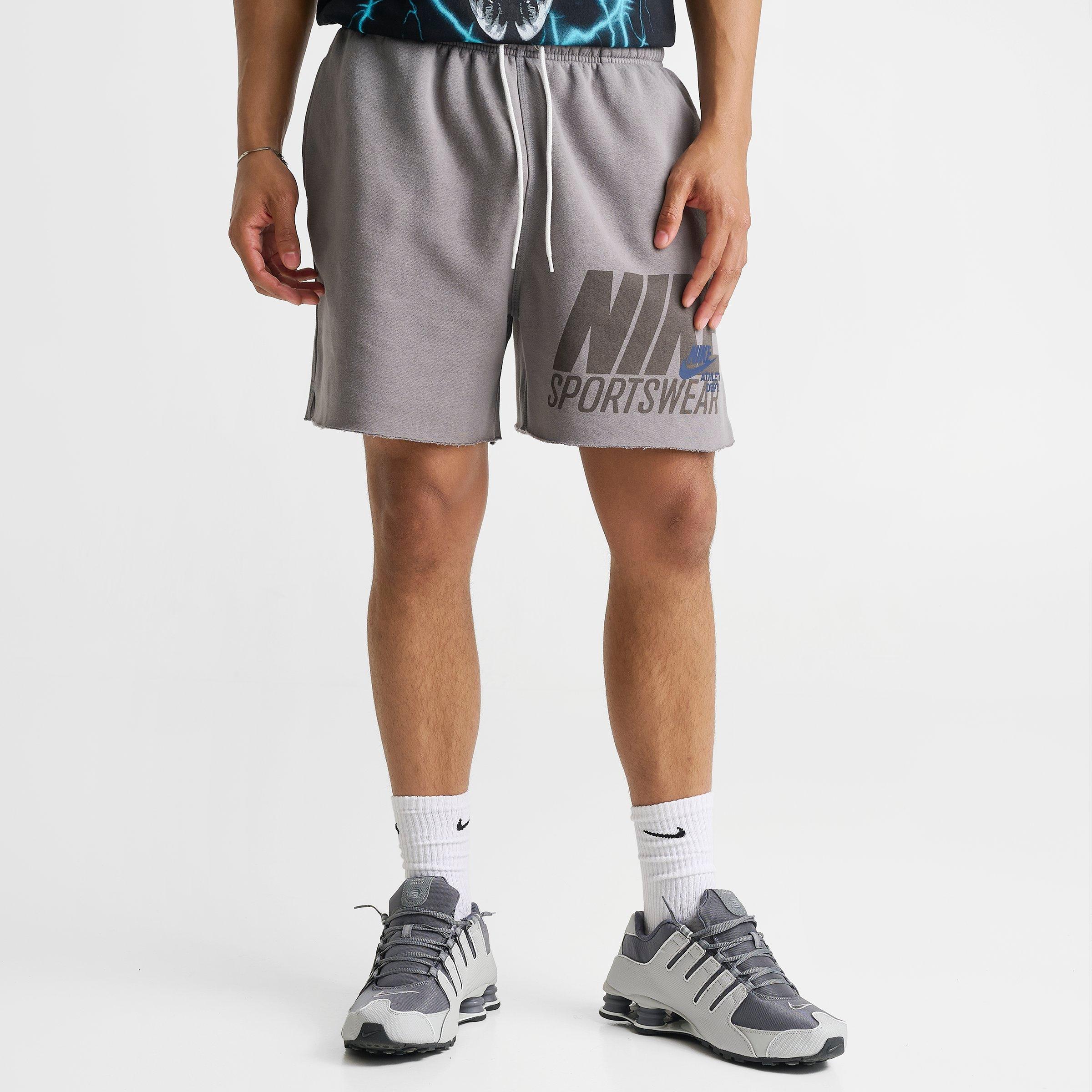 Men's Nithtke Sportswear Club Athletic Dept. Fleece Shorts - Pencil Point/Midnight Navy