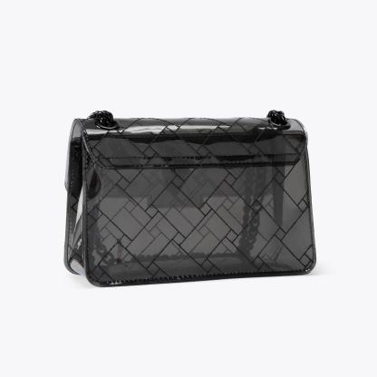 Kurt Geiger London Mini Vinyl Kensington Drench Bag - Black - view 4