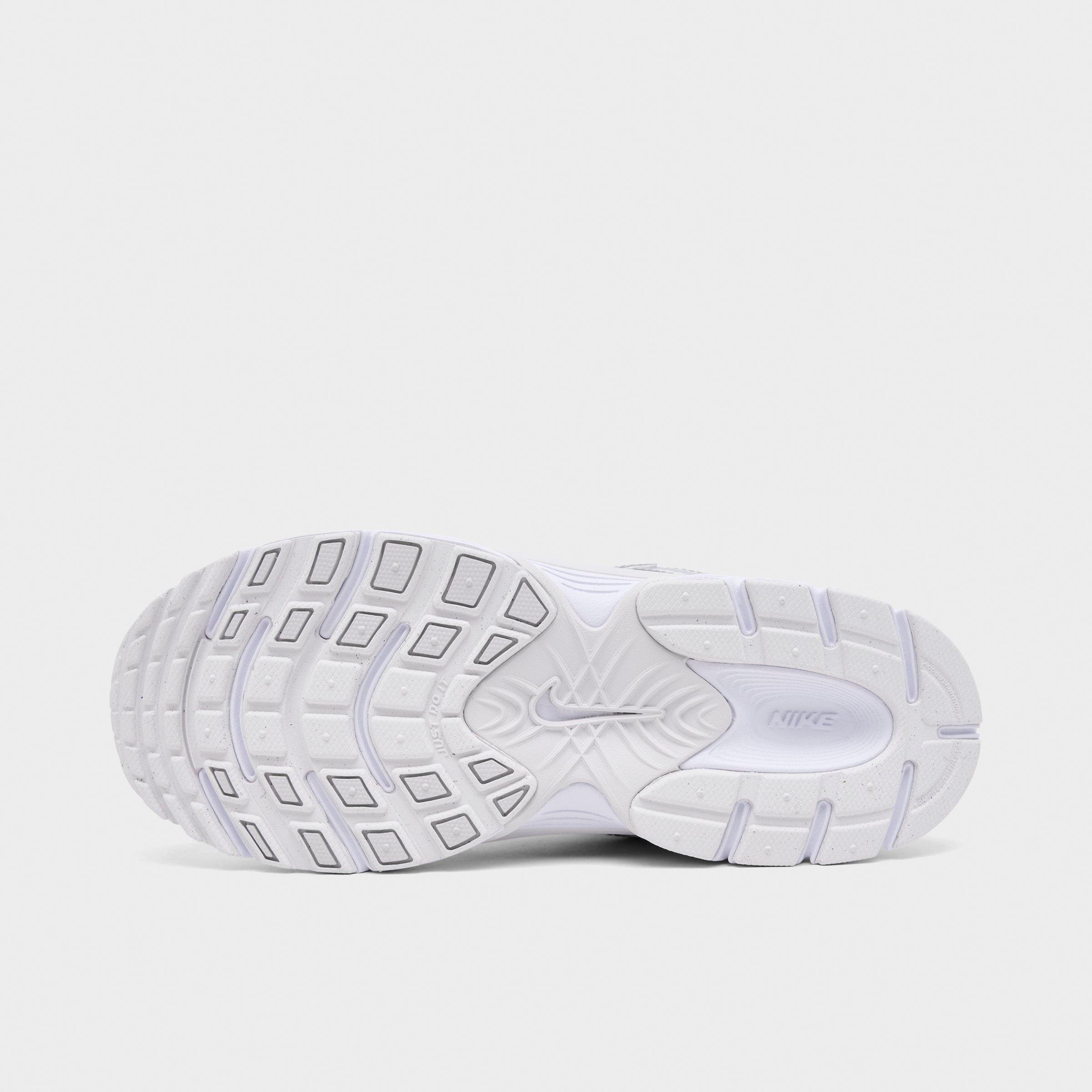 Big Kids' Nithtke V5 RNR Casual Shoes - Off White/Metallic Silver/Vast Grey - Bottom view