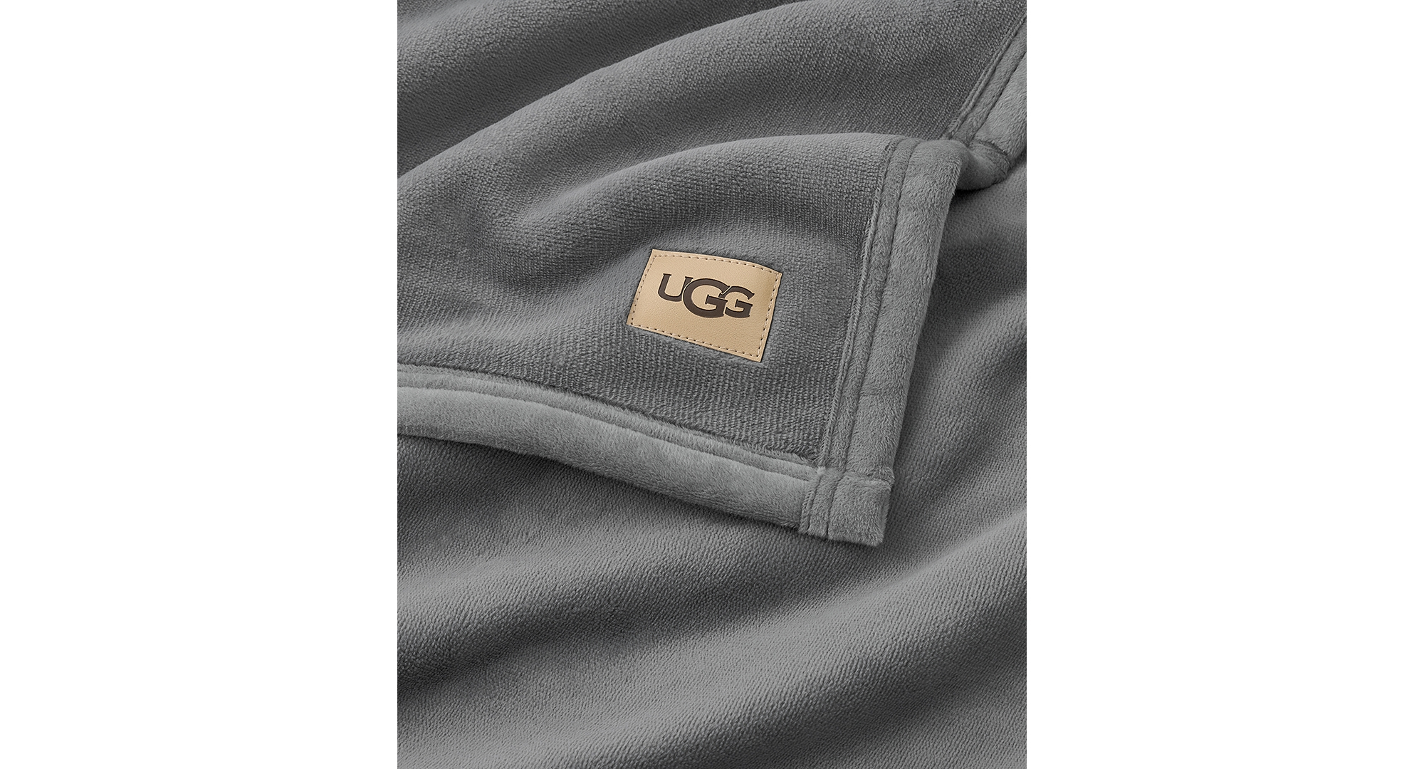 UGG® Coco Blanket - Seal Grey