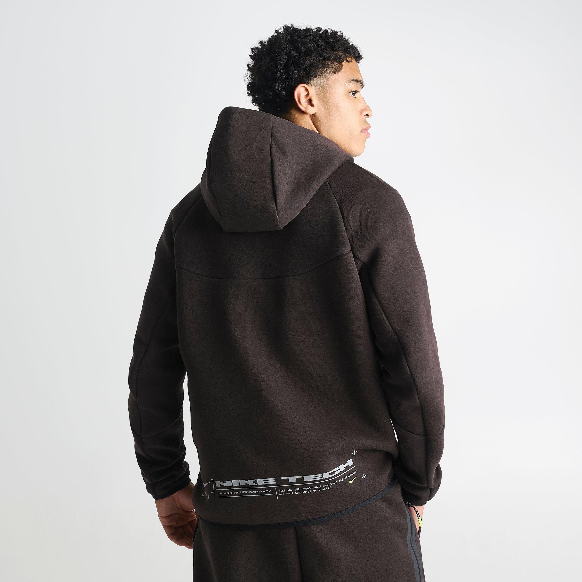 Men's Nithtke Tech Fleece Windrunner Graphic Full-Zip Hoodie - Velvet Brown/Black