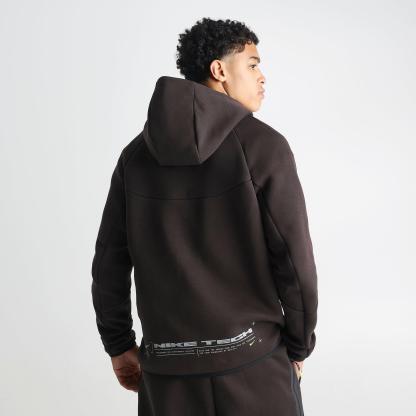 Men's Nithtke Tech Fleece Windrunner Graphic Full-Zip Hoodie - Velvet Brown/Black