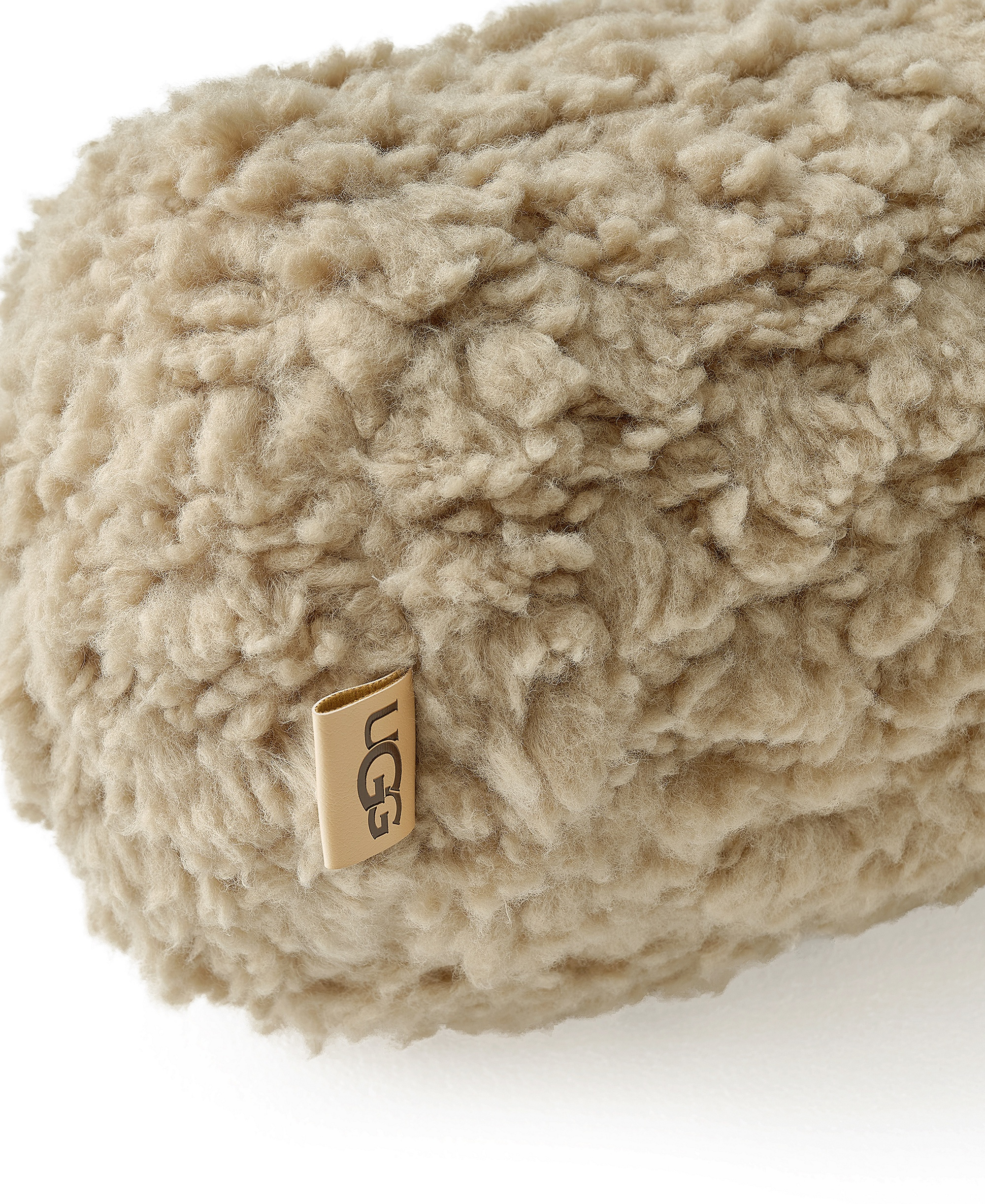 UGG® Shira Textured Bolster, 48" x 8" - Mustard Seed