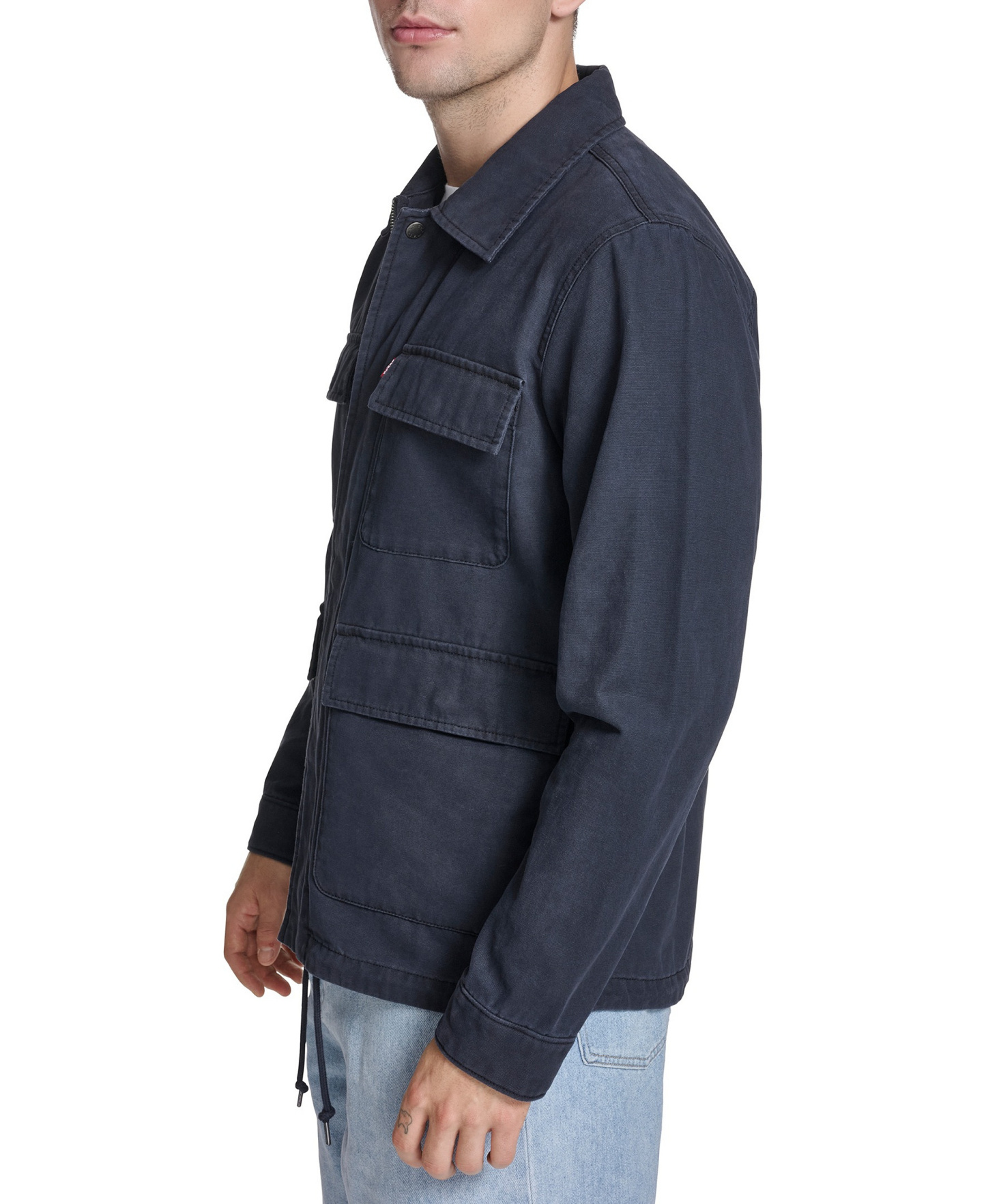 Levi's Men's Cotton Canvas Field Jacket - Navy