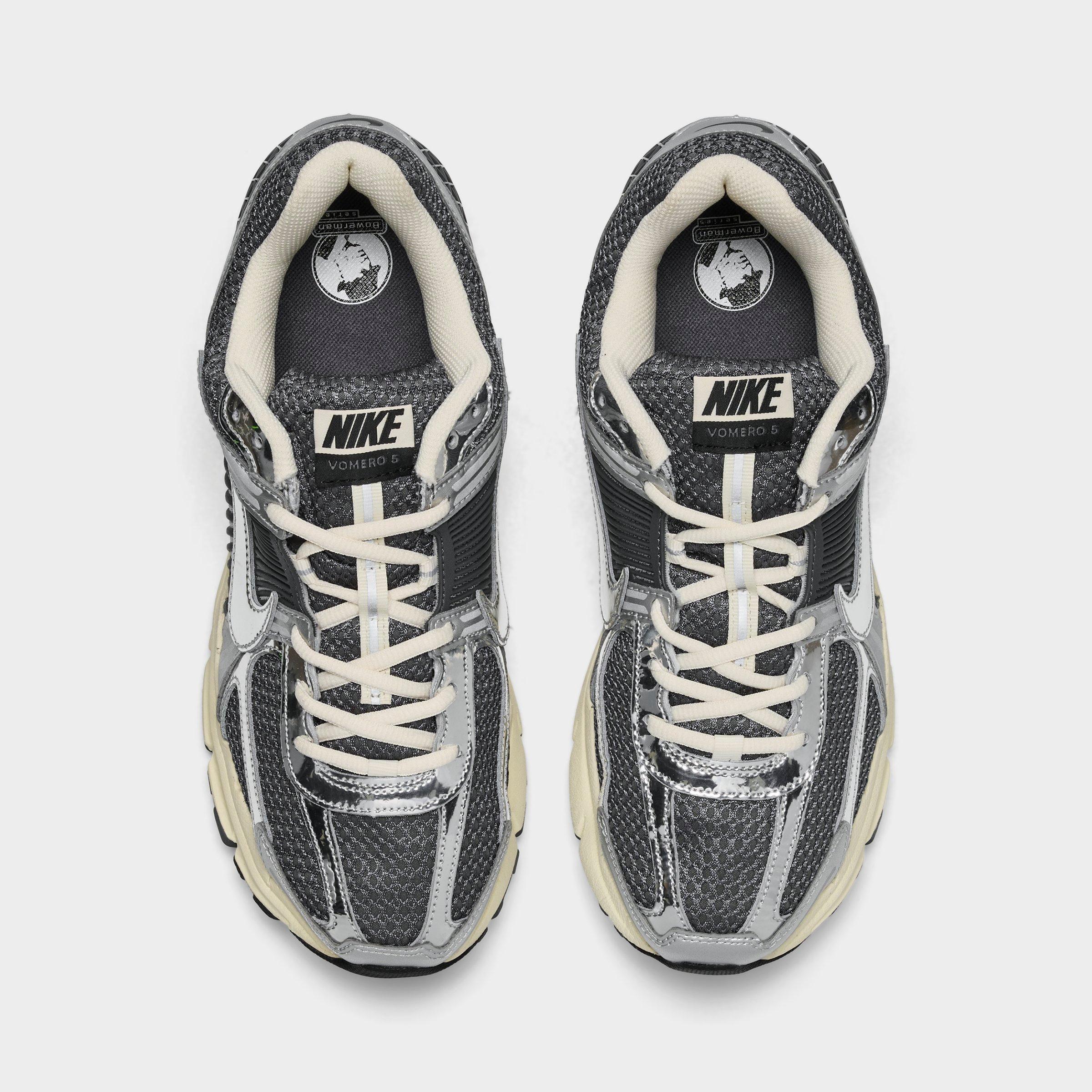 Men's Nithtke Zoom Vomero 5 Casual Shoes - Part 2 - Iron Grey/Metallic Silver/Coconut Milk/Chrome - Top view