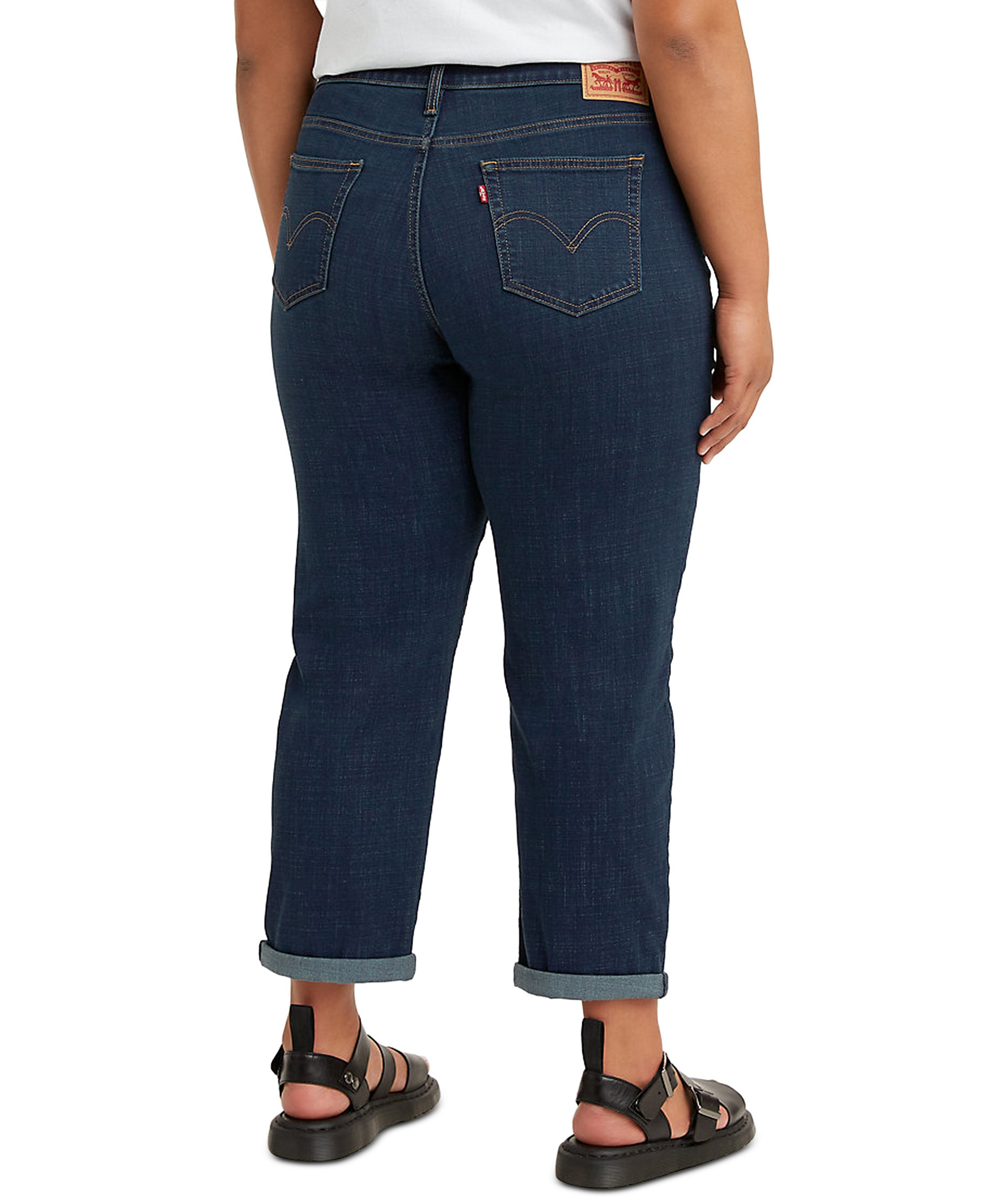 Levi's Women's Relaxed Boyfriend Tapered Leg Jeans - Cobalt Layer