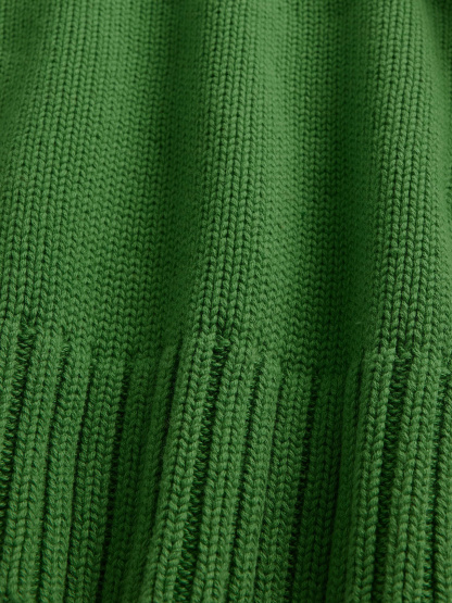 100% Cotton Oversized Sweater - Saratoga green