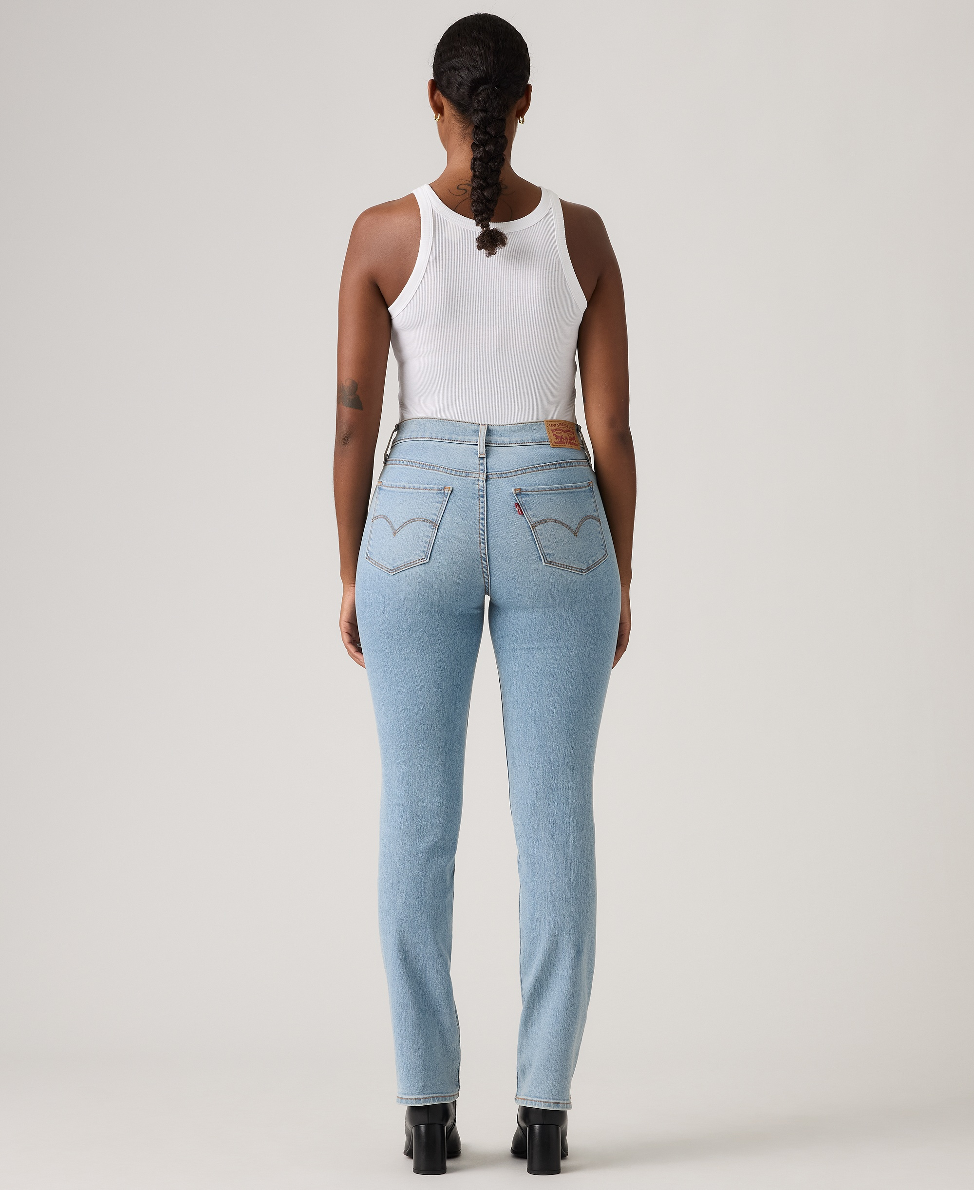 Levi's Women's 314 Shaping Slimming Straight Leg Mid-Rise Jeans - Up And Away