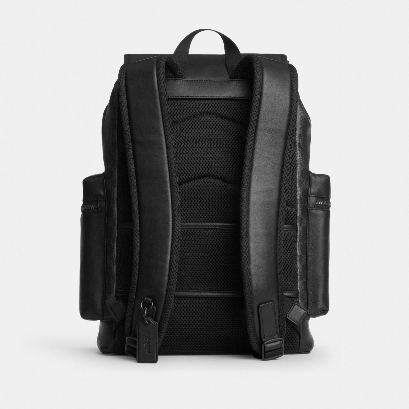Sprint Backpack In Signature Canvas - Matte Black/Black Signature - view 5